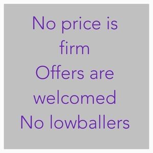 Make a reasonable offer please